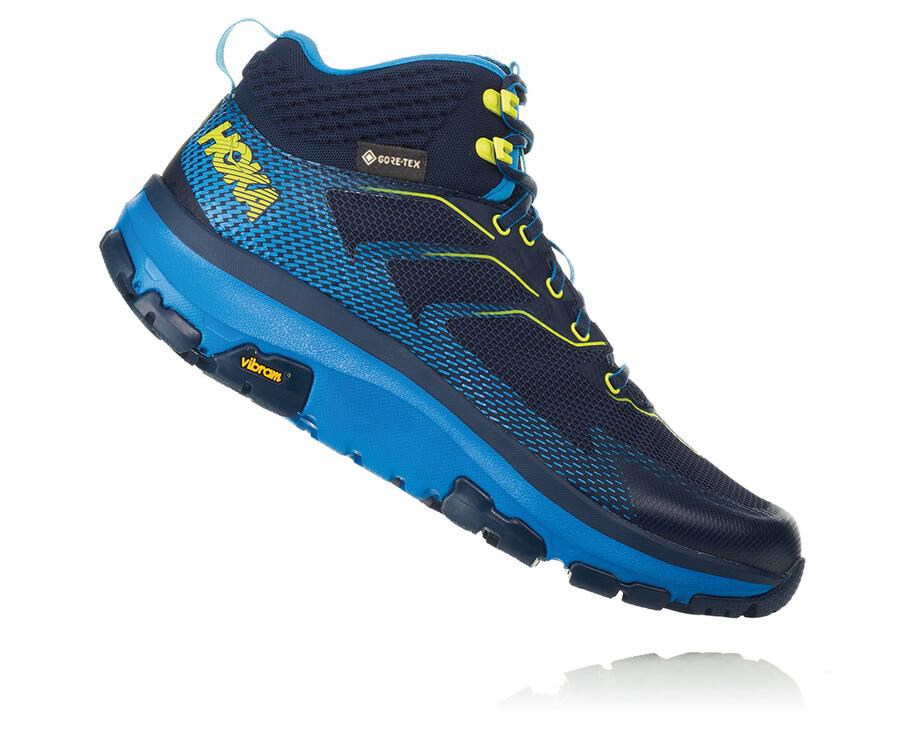 Hoka One One Vandresko Herre - Toa Gore-Tex - Mørkeblå - 391458WJA